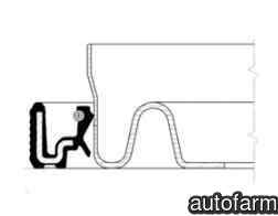 Simering arbore cotit SEAT IBIZA V SPORTCOUPE 6J1 CORTECO 20034934B