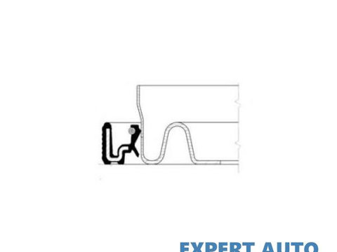 Simering arbore cotit / vibrochen Mercedes CLK (C208) 1997-2002 #2 1129970046