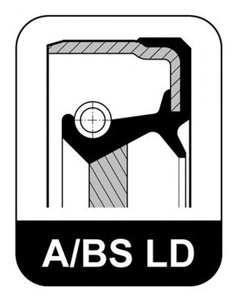 Simering arbore cotit vibrochen OPEL ASTRA H L48 ELRING EL590797