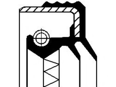 Simering, cutie automata FORD COURIER (F3L, F5L) (1991 - 1996) CORTECO 12019597B piesa NOUA