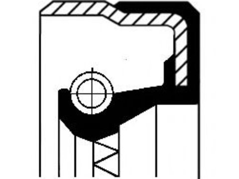 Simering, cutie automata MERCEDES B-CLASS (W245) (2005 - 2011) CORTECO 01031879B piesa NOUA