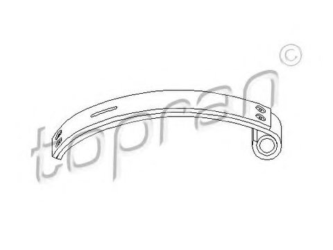 Sina intindere, lant distributie VW VENTO (1H2) (1991 - 1998) TOPRAN 112 120