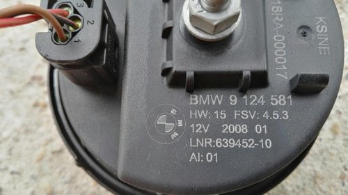 Sirena alarma BMW, seria 1, 2007, cod 91