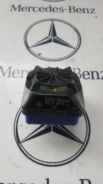 Sirena goarna alarma Mercedes Cls W218 E class W21