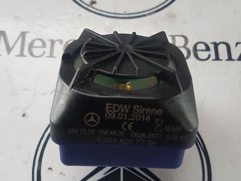 Sirena goarna alarma Mercedes Cls W218 E class W212 A0038207726