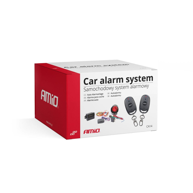 Sistem Alarma Auto Premium CA14 cu 2 telecomenzi AVX-AM01678