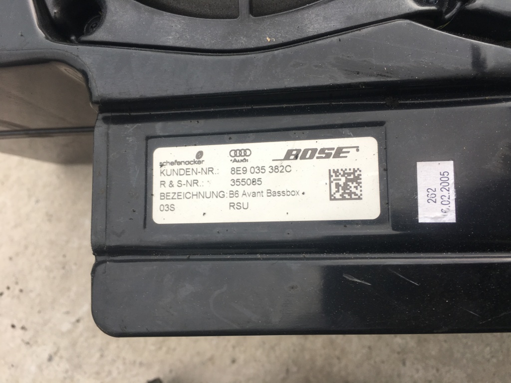 Sistem audio Audi A4 8E9035382C 8E9 035 