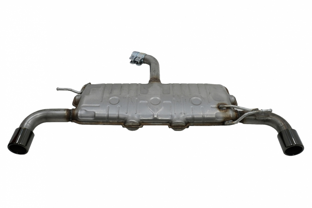 Sistem de evacuare compatibil cu VW Golf 5 (2003-2007) Golf 6 (2008-2013) GTI Design Tipsuri Negru Lucios ESVWG5GTIPB