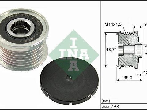 Sistem roata libera generator 535 0275 10 INA pentru Bmw Seria 3 Bmw Seria 1