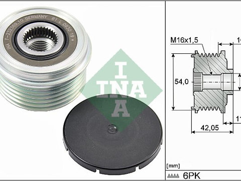 Sistem roata libera generator 535 0285 10 INA pentru Land rover Discovery