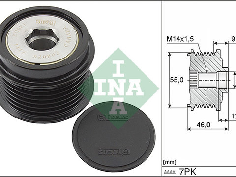 Sistem roata libera, generator (535019810 INA) LEXUS,PONTIAC,TOYOTA,TOYOTA (FAW),TOYOTA (GAC)