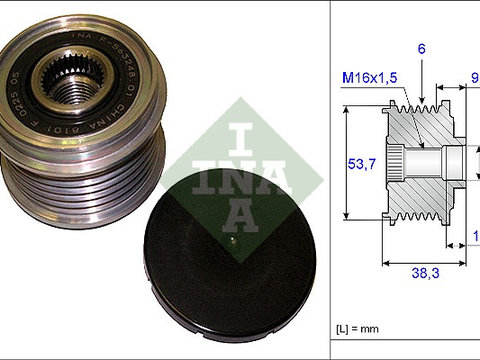 Sistem roata libera, generator (535020310 INA) BMW,BUICK,BUICK (SGM),CHEVROLET,CHEVROLET (SGM),OPEL,SAAB,VAUXHALL