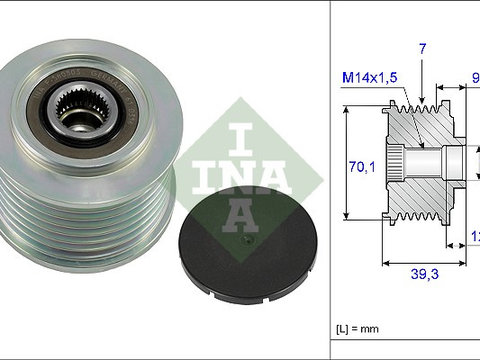 Sistem roata libera, generator (535021410 INA) HONDA