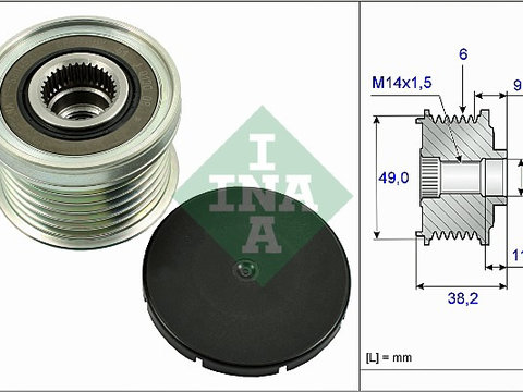 Sistem roata libera, generator (535026810 INA) BMW,FORD