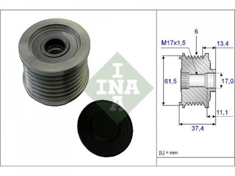 Sistem roata libera, generator Alfa Romeo 156 Sportwagon (932) 2000-2006 #2 1010090