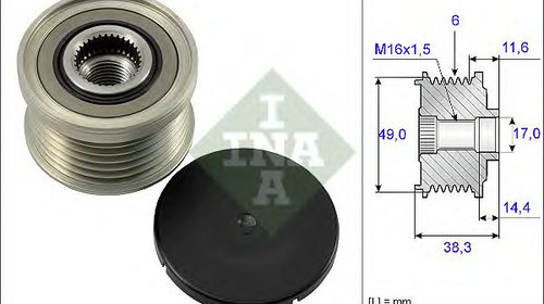 Sistem roata libera generator BMW 1 (E81