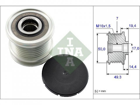 Sistem roata libera, generator Chrysler 300 C Touring (LX) 2004-2010 #2 05175811AA