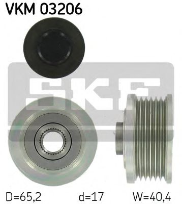 Sistem roata libera, generator FIAT MAREA (185) (1996 - 2007) SKF VKM 03206