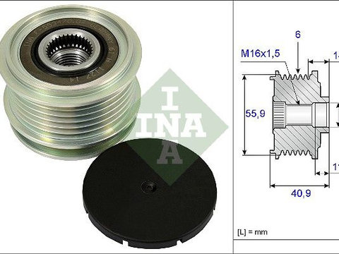 Sistem roata libera, generator INA 535 0012 10