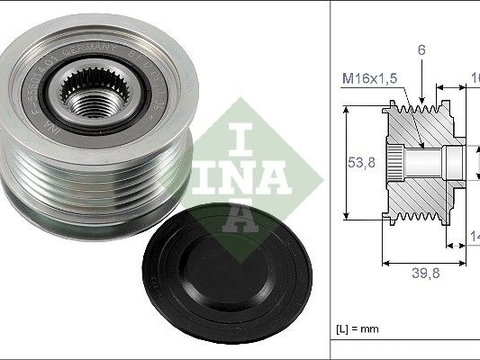 Sistem roata libera, generator INA 535 0170 10