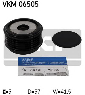 Sistem roata libera generator KIA SOUL (AM) - Cod intern: W20036585 - LIVRARE DIN STOC in 24 ore!!!