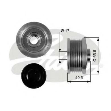 Sistem roata libera, generator LANCIA KAPPA (838A), ALFA ROMEO 145 (930), ALFA ROMEO 146 (930) - GATES OAP7032