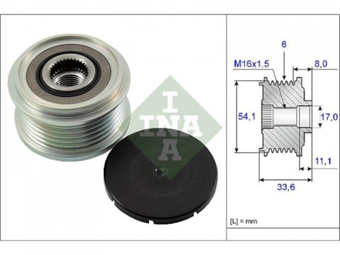 Sistem roata libera, generator Land Rover FREELANDER 2 (FA_) 2006-2014 #2 120749