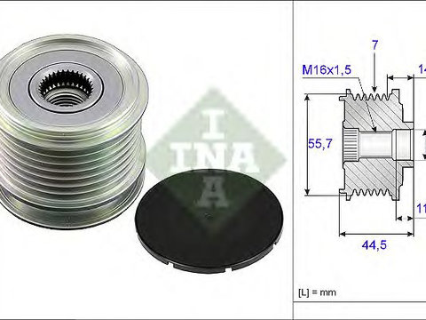 Sistem roata libera generator MERCEDES-BENZ CLK Cabriolet (A208) - Cod intern: W20204807 - LIVRARE DIN STOC in 24 ore!!!