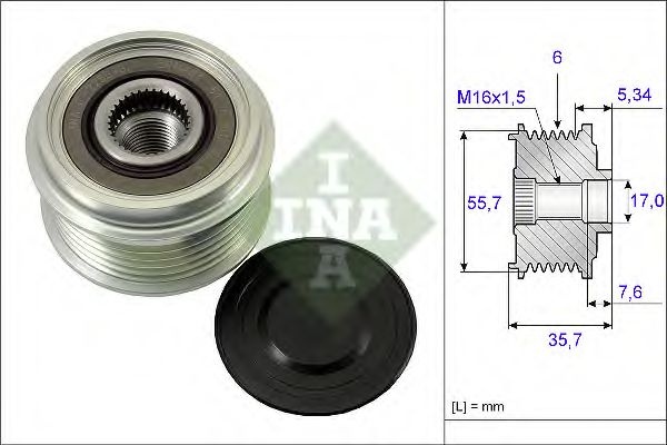 Sistem roata libera, generator OPEL ANTARA (2006 -