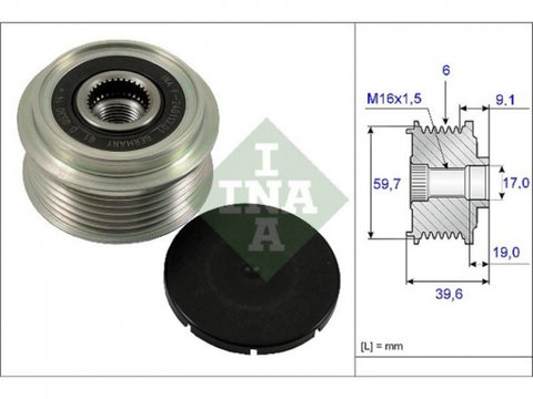 Sistem roata libera, generator Opel ASTRA H (L48) 2004-2016 #2 238690