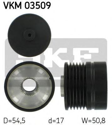Sistem roata libera, generator OPEL ASTRA H Sport Hatch (L08) (2005 - 2016) SKF VKM 03509