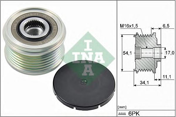 Sistem roata libera generator PEUGEOT 207 CC (WD_)