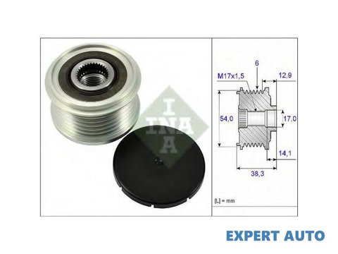 Sistem roata libera, generator Peugeot 301 2012-2016 #2 1210411990