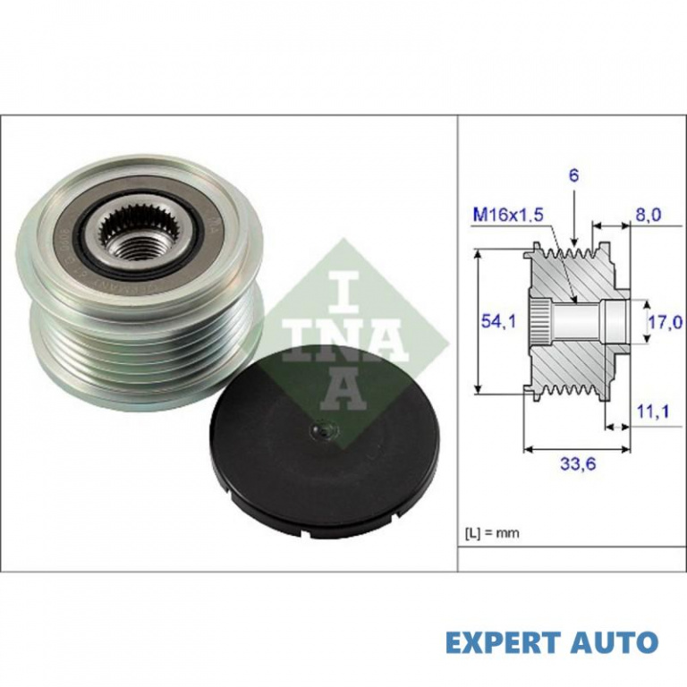 Sistem roata libera, generator Peugeot 307 CC (3B) 2003-2016 #2 120749