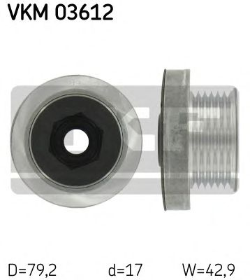 Sistem roata libera generator RENAULT KANGOO Rapid (FC0/1_) - Cod intern: W20036577 - LIVRARE DIN STOC in 24 ore!!!