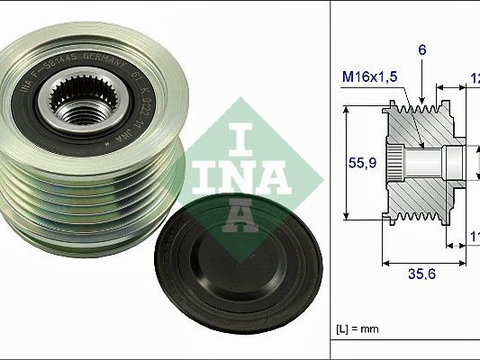 Sistem roata libera, generator Schaeffler INA 535 0041 10