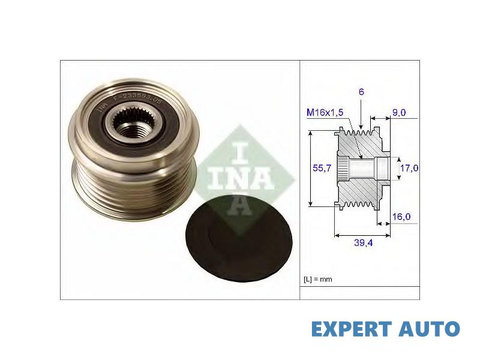 Sistem roata libera, generator Skoda FABIA limuzina (6Y3) 1999-2007 #2 03D903119A