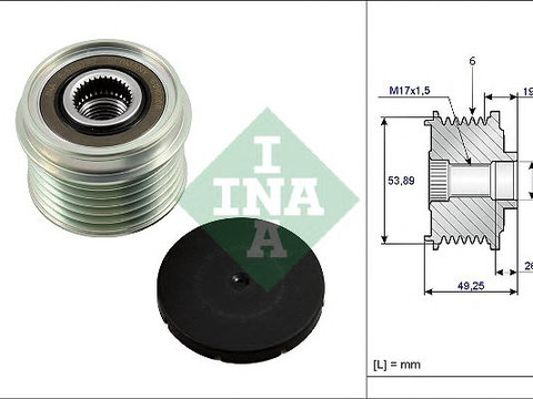 Sistem roata libera generator SUZUKI JIMNY 1,5 DDIS 03- - Cod intern: W20204931 - LIVRARE DIN STOC in 24 ore!!!