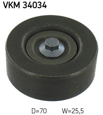 SKF Rola ghidare/conducere, curea transmisie VKM34034 la masina FORD FIESTA V (JH_, JD_) 2001 2002 2003 2004 2005 2006 2007 2008