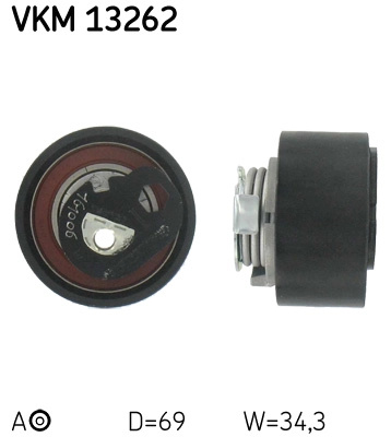 SKF rola intinzator,curea distributie VKM13262 se potriveste la LAND ROVER DISCOVERY V VAN (L462) 2016 2017 2018 2019 2020 2021 2022 2023