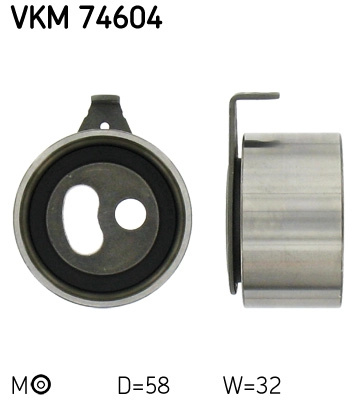 SKF rola intinzator,curea distributie VKM74604 compatibil cu MAZDA BT-50 platou / sasiu (CD, UN) 2006 2007 2008 2009 2010 2011