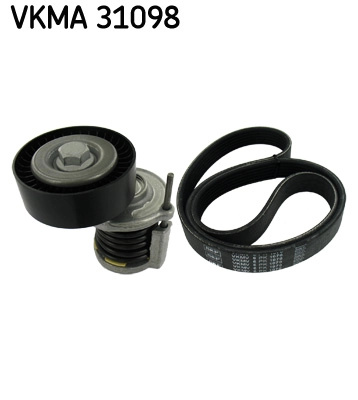 SKF Set curea transmisie cu caneluri VKMA31098 la 