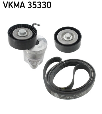 SKF Set curea transmisie cu caneluri VKMA35330 compatibil cu SAAB 9-5 (YS3G) A 20 DTH 1956cc 160cp 118kW 2010 2011 2012