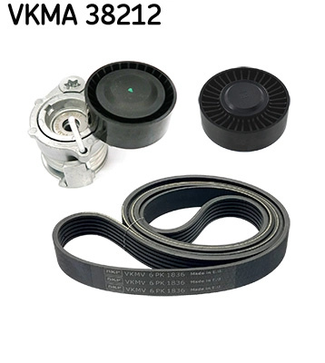 SKF Set curea transmisie cu caneluri VKMA38212 model BMW 1 (E87) N47 D20 A; M47 D20 (204D4) 1995cc 163cp 120kW 2004 2005 2006 2007 2008 2009 2010 2011