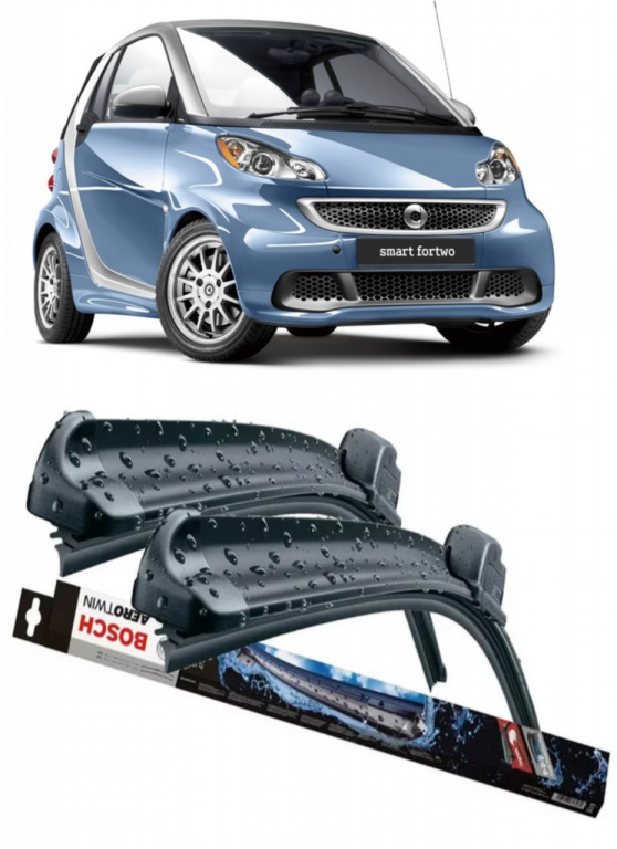 Smart Fortwo Cabrio Set 2 stergator parbriz Bosch Aerotwin 600/475mm compatibile cu Smart FORTWO Cabrio (451) (2007-2012) (60 cm / 55 cm) 3397007294-breloc899