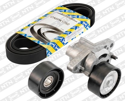 SNR Set curea transmisie cu caneluri KA855.19 compatibil cu RENAULT CLIO SYMBOL I (LB_) K4M 740 1598cc 107cp 79kW 1998 1999 2000 2001 2002 2003 2004 2005 2006 2007 2008 2009