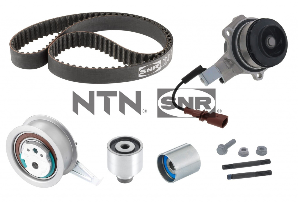 SNR Set pompa apa + curea dintata KDP457.790S compatibil cu AUDI A6 C7 (4G2, 4GC) CSUD; DDCB 1968cc 150cp 110kW 2012 2013 2014 2015 2016 2017 2018