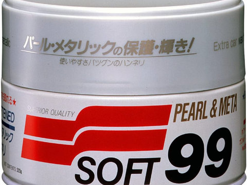 Soft99 Pearl &amp; Metallic Wax Ceara Pentru Lacuri Perlate Si Metalice 320G S99 00027