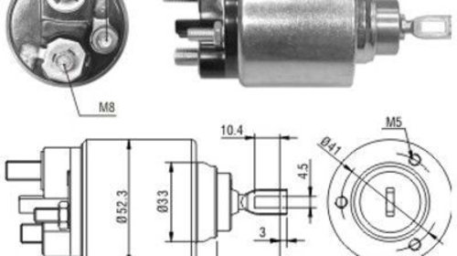 Solenoid electromotor 46043 MEAT DORIA p