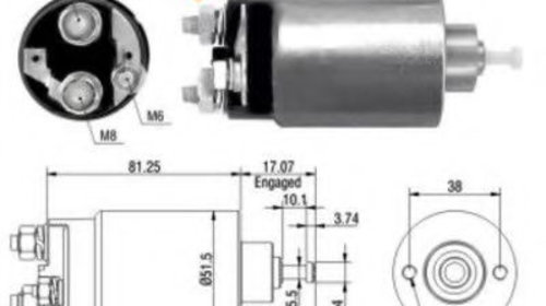 Solenoid, electromotor FORD FOCUS Clippe